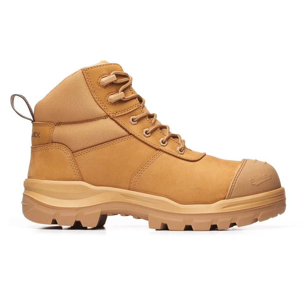 ROTOFLEX WHEAT WATER-RESISTANT NUBUCK 135mm SAFTEY BOOT - Maddison Safety