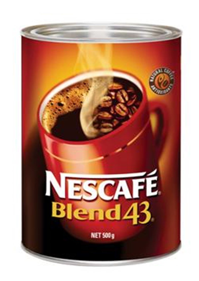COFFEE NESCAFE BLEND 43 500G TIN
