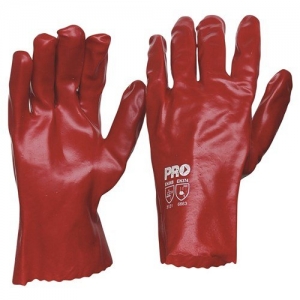 PRO CHOICE PVC 11 INCH RED GLOVES