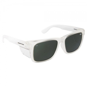 SPEC FRONTSIDE POLARISED SMOKE LENS WITH CLEAR FRAME