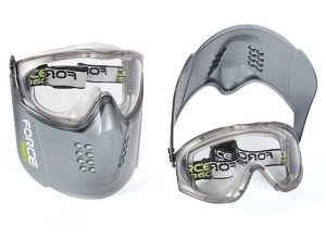 FORCE360 GUARDIAN CLEAR LENS SAFETY GOGGLE VISOR COMBO EFPR860