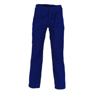 TROUSERS COTT DRILL NAVY 117R