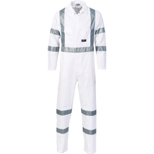 DNC RTA NIGHT WORKER COVERALL WITH 3M R/TAPE 311gsm 3856