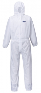 COVERALL DISPOSABLE SMS TYPE 5/6 WHITE