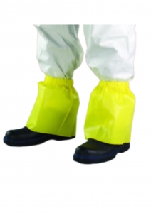 GUMBOOT COVER YELLOW POLY/LAM ANTI STAT