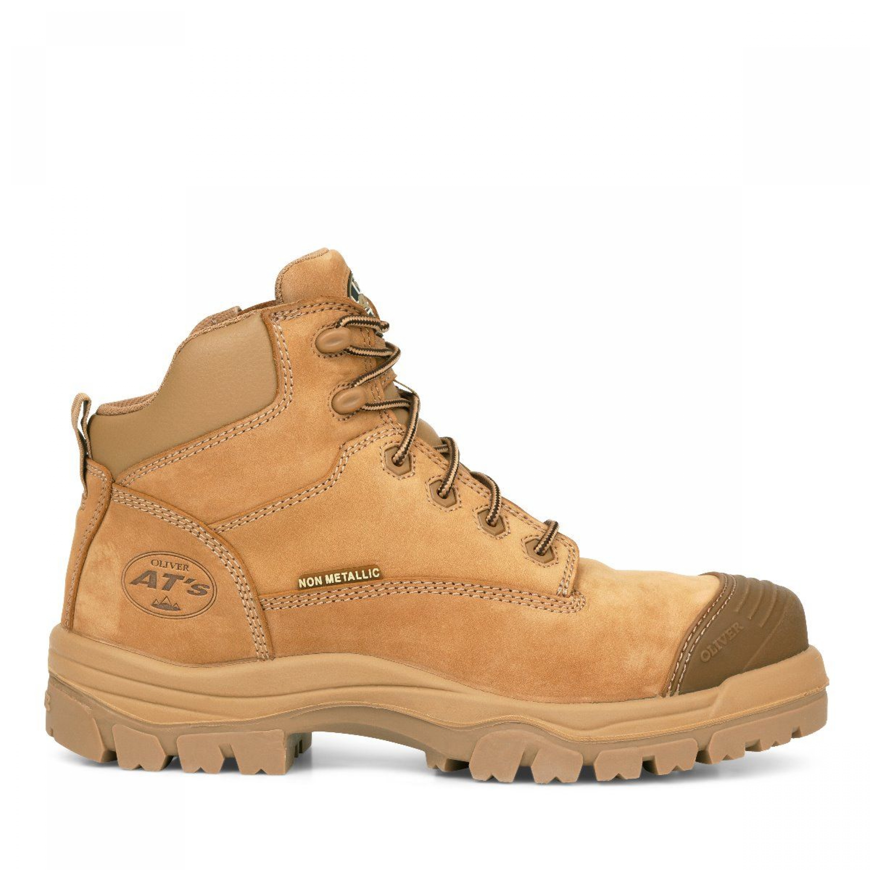 OLIVER HIKER130MM STONE ZIP SIDED NON METALLIC BOOT