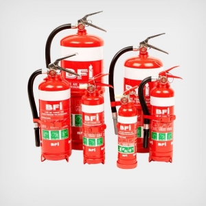 FIRE EXTINGUISHER DRY CHEMICAL ABE 1KG WITH BRACKET