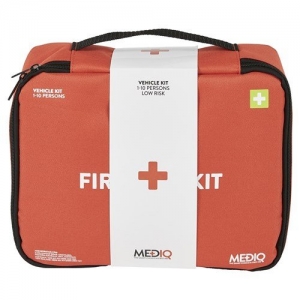 MEDIQ FIRST AID KIT LOW RISK 1-10 PEOPLE SOFT PACK