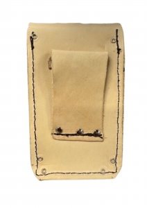 LEATHER MINIWARN GAS DETECTOR POUCH