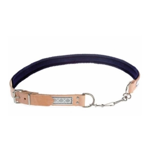 714 LEATHER CARRY STRAP W REFLECTIVE