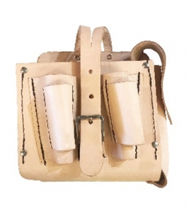 736 LEATHER BATTERY POUCH - 950-218/1